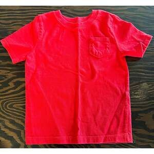 Garanimals Tee Shirt with Pocket Red Short Sleeve Size 24 Months (868)